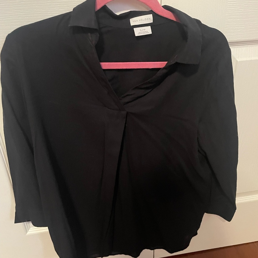 Van Heusen Black Blouse